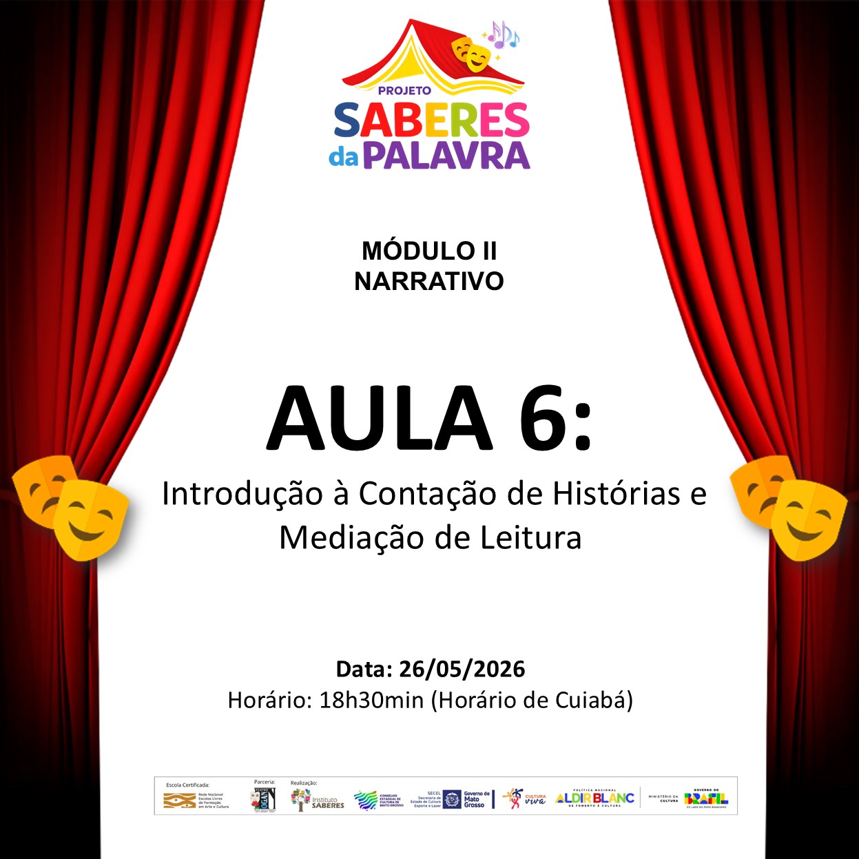 Aula 06 – Introdução à Contação de Histórias e Mediação de Leitura